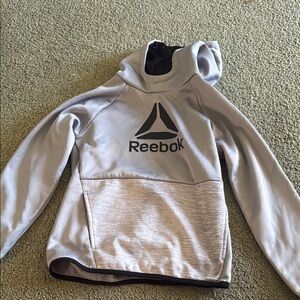 Reebok Light Gray Pullover with Logo